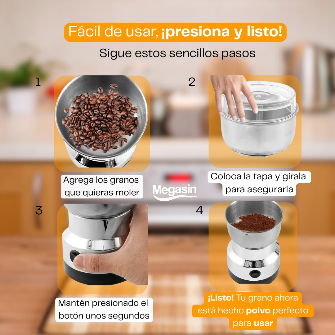 Muele fácil, rápido y sin ESFUERZO